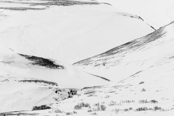 Landschaft wie gezeichnet
