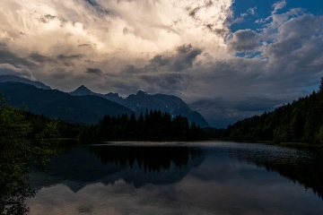 Stausee bei Krün